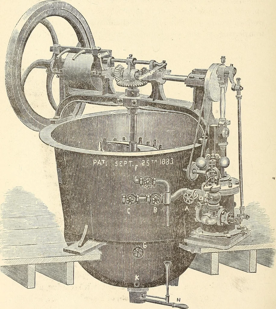 An illustration from A practical treatise on the manufacture of soap and candles .., 1888, leaf 499