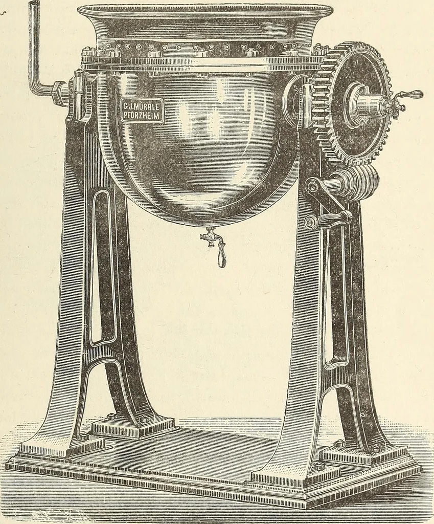 An illustration from A practical treatise on the manufacture of soap and candles .., 1888, leaf 504