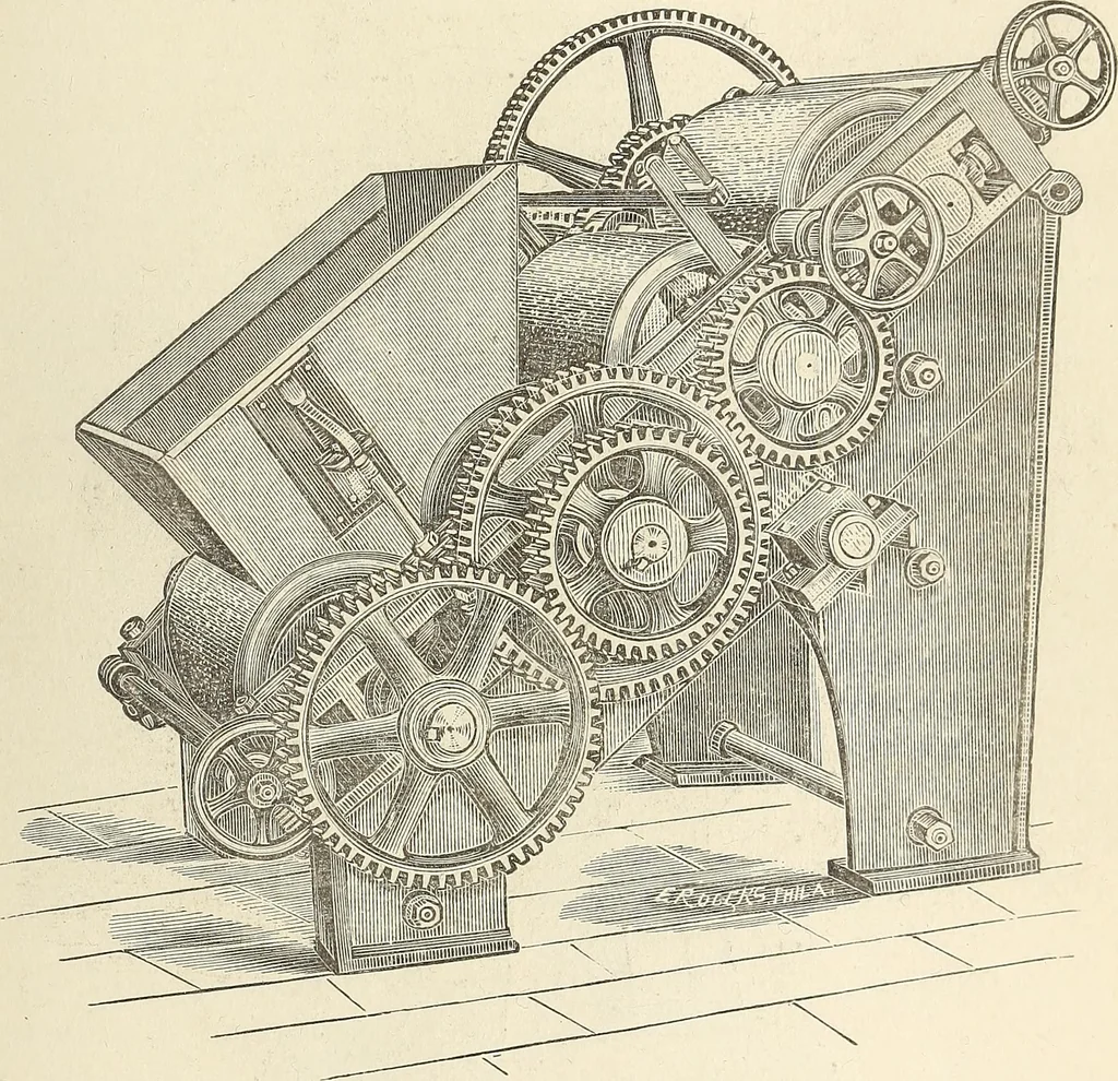 An illustration from A practical treatise on the manufacture of soap and candles .., 1888, leaf 514