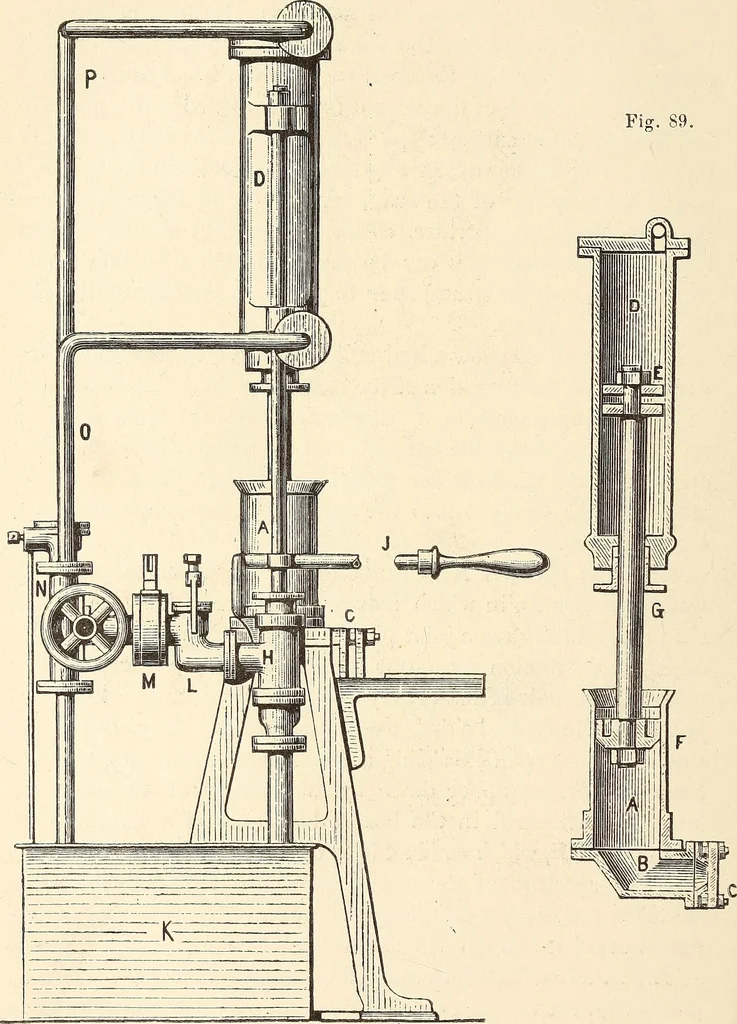 An illustration from A practical treatise on the manufacture of soap and candles .., 1888, leaf 517