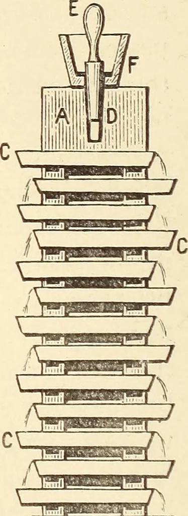 An illustration from A practical treatise on the manufacture of soap and candles .., 1888, leaf 61