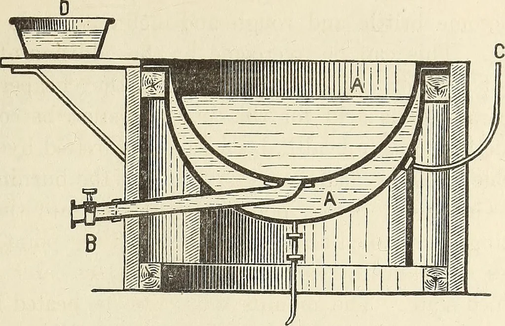 An illustration from A practical treatise on the manufacture of soap and candles .., 1888, leaf 622