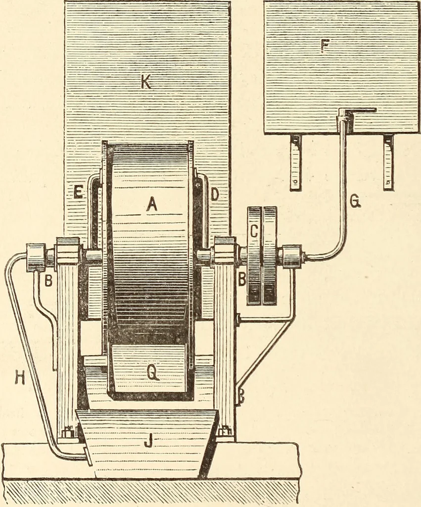 An illustration from A practical treatise on the manufacture of soap and candles .., 1888, leaf 65