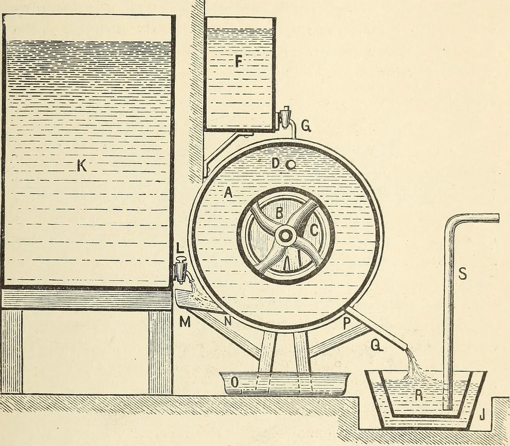 An illustration from A practical treatise on the manufacture of soap and candles .., 1888, leaf 66