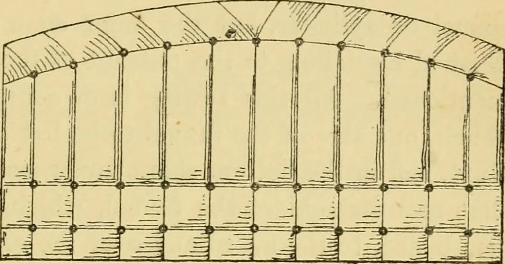An illustration from A practical treatise on coach-building, historical and descriptive : containing full information on the various trades and processes involved, with hints on the proper keeping of carriages, &c., 1881, leaf 144