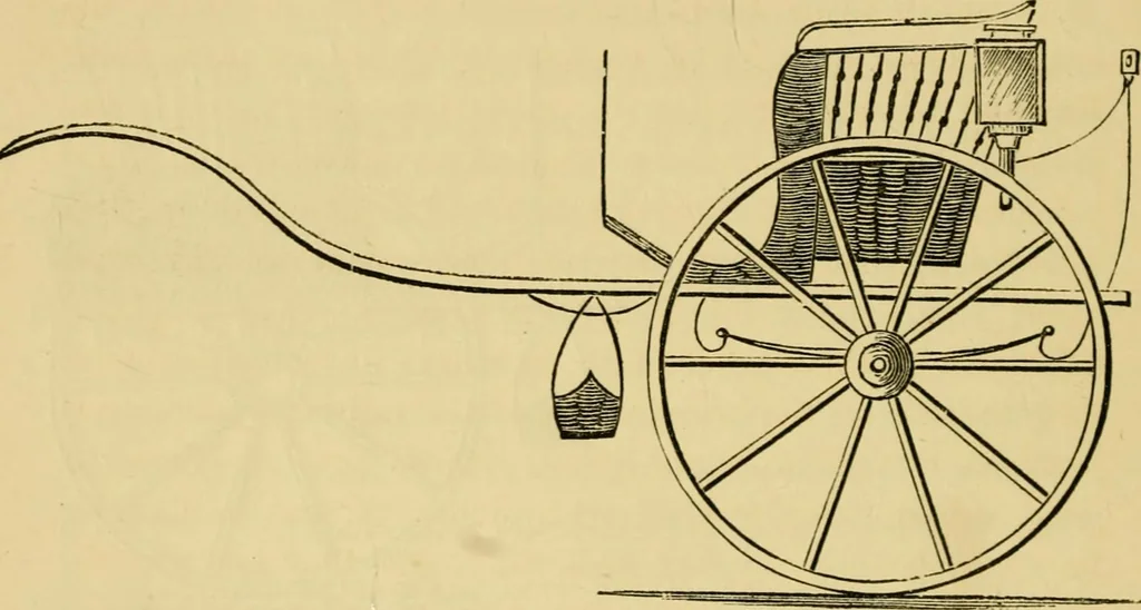 An illustration from A practical treatise on coach-building, historical and descriptive : containing full information on the various trades and processes involved, with hints on the proper keeping of carriages, &c., 1881, leaf 27
