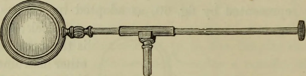 An illustration from A practical treatise on the use of the microscope, including the different methods of preparing and examining animal, vegetable, and mineral structures, 1848, leaf 149