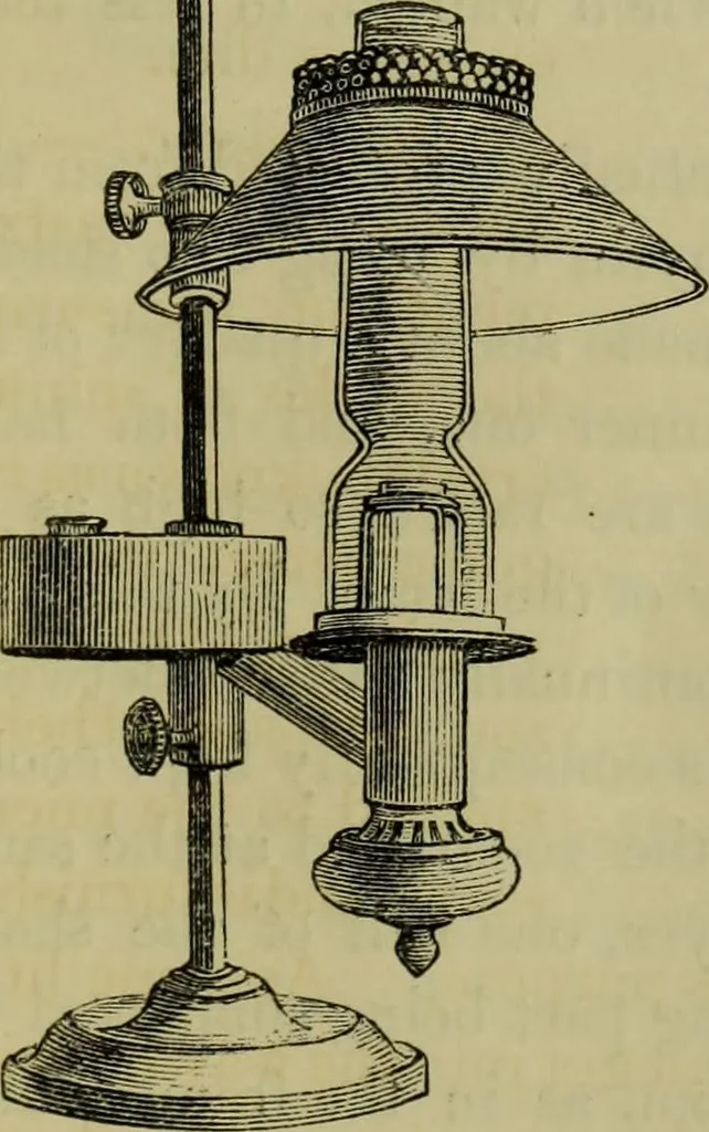 An illustration from A practical treatise on the use of the microscope, including the different methods of preparing and examining animal, vegetable, and mineral structures, 1848, leaf 174