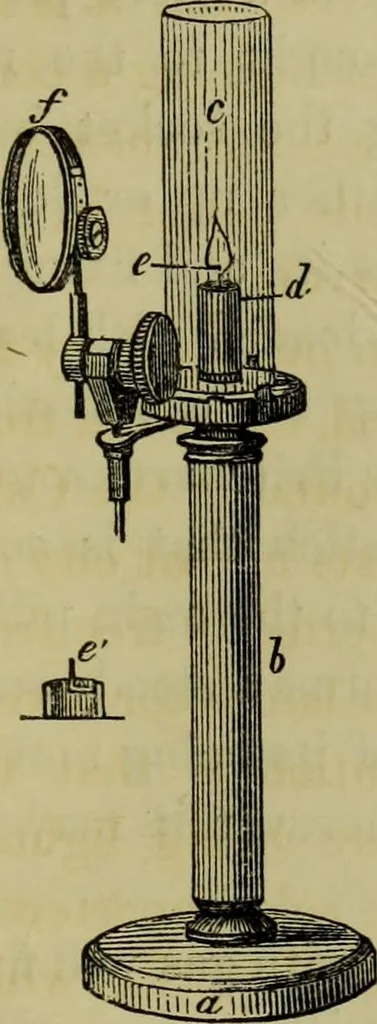 An illustration from A practical treatise on the use of the microscope, including the different methods of preparing and examining animal, vegetable, and mineral structures, 1848, leaf 180