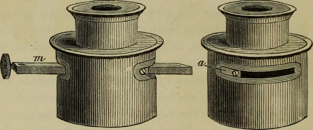An illustration from A practical treatise on the use of the microscope, including the different methods of preparing and examining animal, vegetable, and mineral structures, 1848, leaf 235