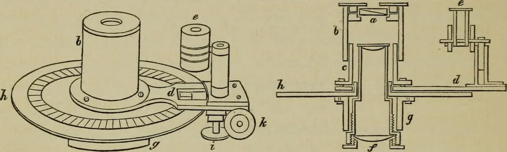 An illustration from A practical treatise on the use of the microscope, including the different methods of preparing and examining animal, vegetable, and mineral structures, 1848, leaf 273