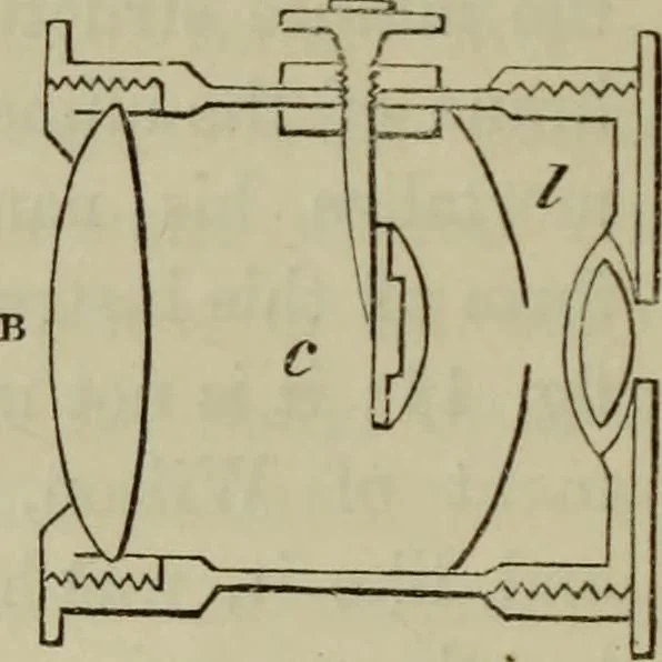 An illustration from A practical treatise on the use of the microscope, including the different methods of preparing and examining animal, vegetable, and mineral structures, 1848, leaf 51