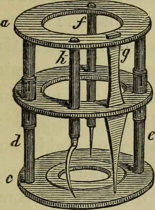 An illustration from A practical treatise on the use of the microscope, including the different methods of preparing and examining animal, vegetable, and mineral structures, 1848, leaf 60