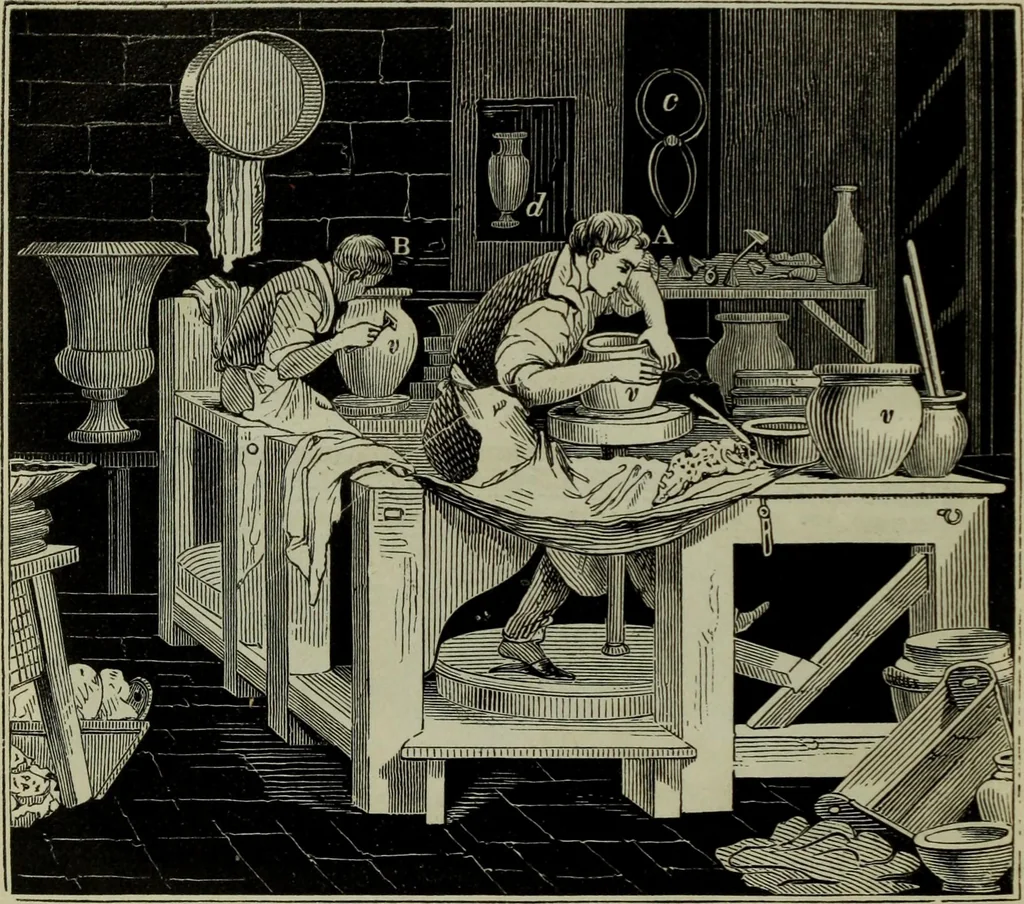 An illustration from A practical treatise on the use of the microscope, including the different methods of preparing and examining animal, vegetable, and mineral structures, 1848, leaf 7