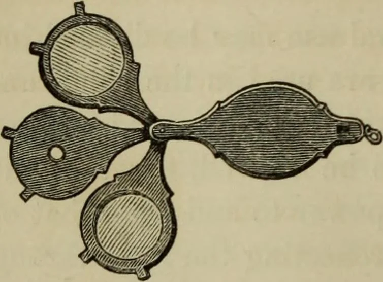 An illustration from A practical treatise on the use of the microscope, including the different methods of preparing and examining animal, vegetable, and mineral structures, 1848, leaf 83