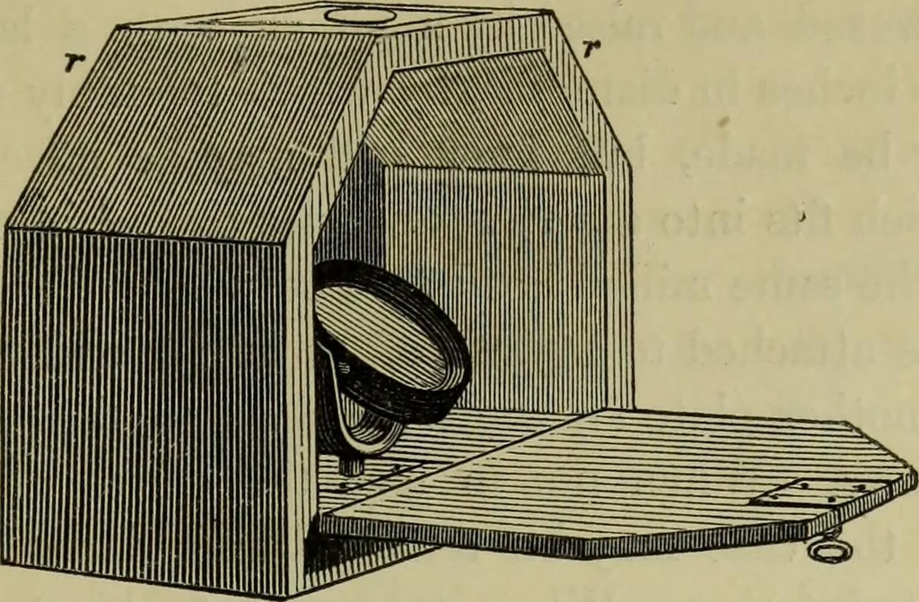An illustration from A practical treatise on the use of the microscope, including the different methods of preparing and examining animal, vegetable, and mineral structures, 1848, leaf 92