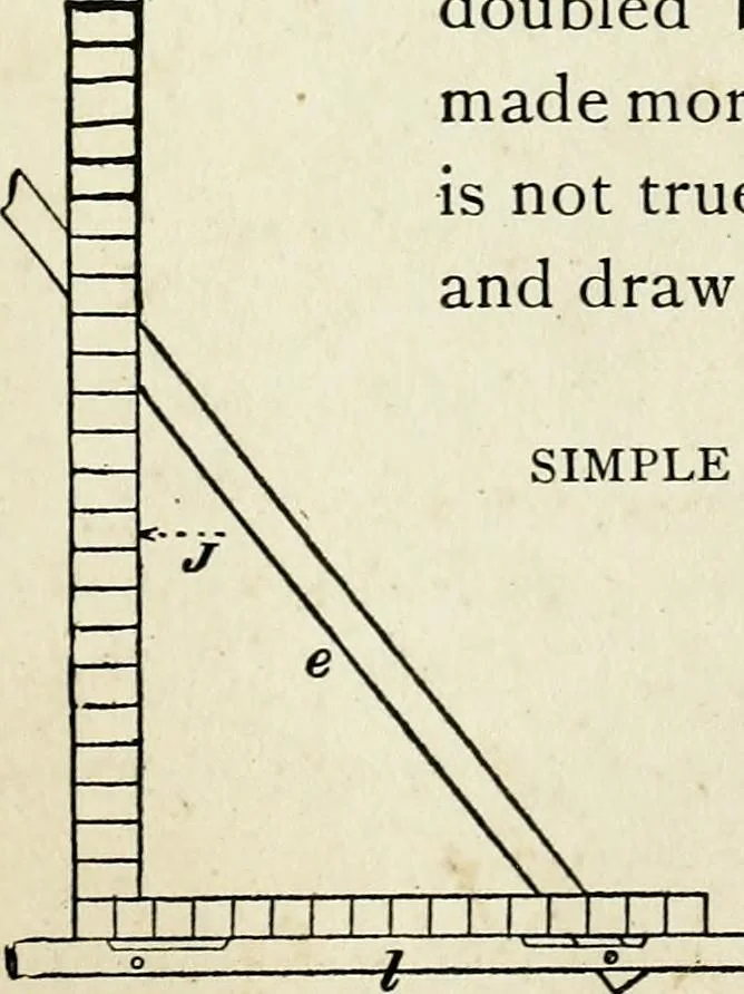 An illustration from A practical treatise on the steel square and its application to everyday use : being an exhaustive collection of steel square problems and solutions, "old and new", with many original and useful additions, forming a complete encyclopedia of steel square knowledge, together with a brief history of the square, and description of tables, keys and other aids and attachments, 1903, leaf 110