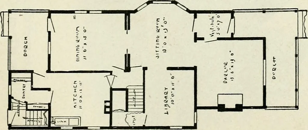 An illustration from A practical treatise on the steel square and its application to everyday use : being an exhaustive collection of steel square problems and solutions, "old and new", with many original and useful additions, forming a complete encyclopedia of steel square knowledge, together with a brief history of the square, and description of tables, keys and other aids and attachments, 1903, leaf 250