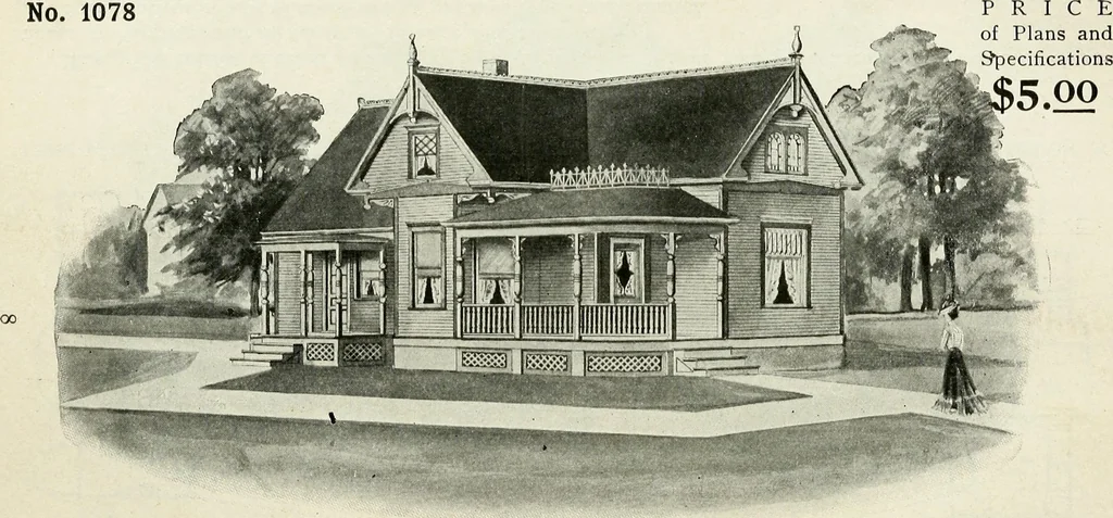 An illustration from A practical treatise on the steel square and its application to everyday use : being an exhaustive collection of steel square problems and solutions, "old and new", with many original and useful additions, forming a complete encyclopedia of steel square knowledge, together with a brief history of the square, and description of tables, keys and other aids and attachments, 1903, leaf 253