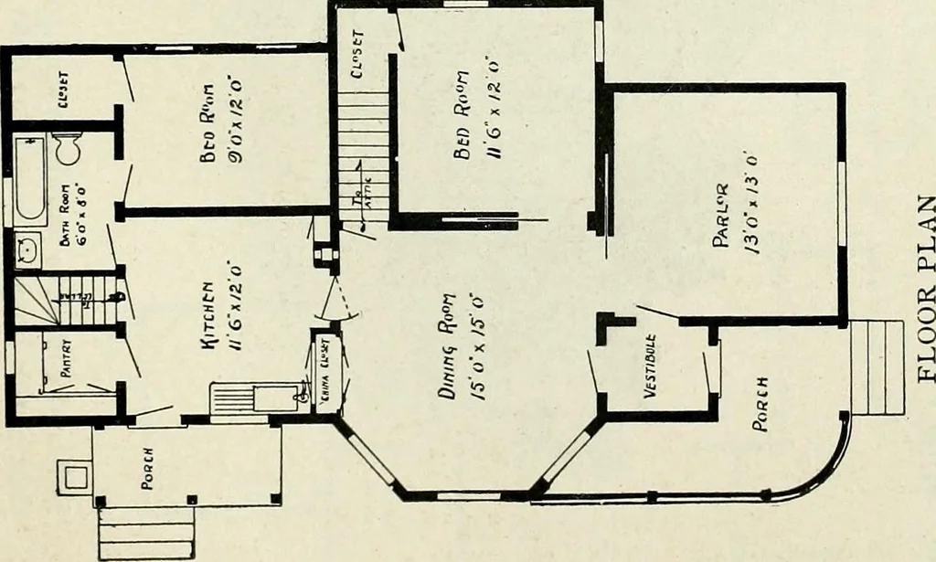 An illustration from A practical treatise on the steel square and its application to everyday use : being an exhaustive collection of steel square problems and solutions, "old and new", with many original and useful additions, forming a complete encyclopedia of steel square knowledge, together with a brief history of the square, and description of tables, keys and other aids and attachments, 1903, leaf 254