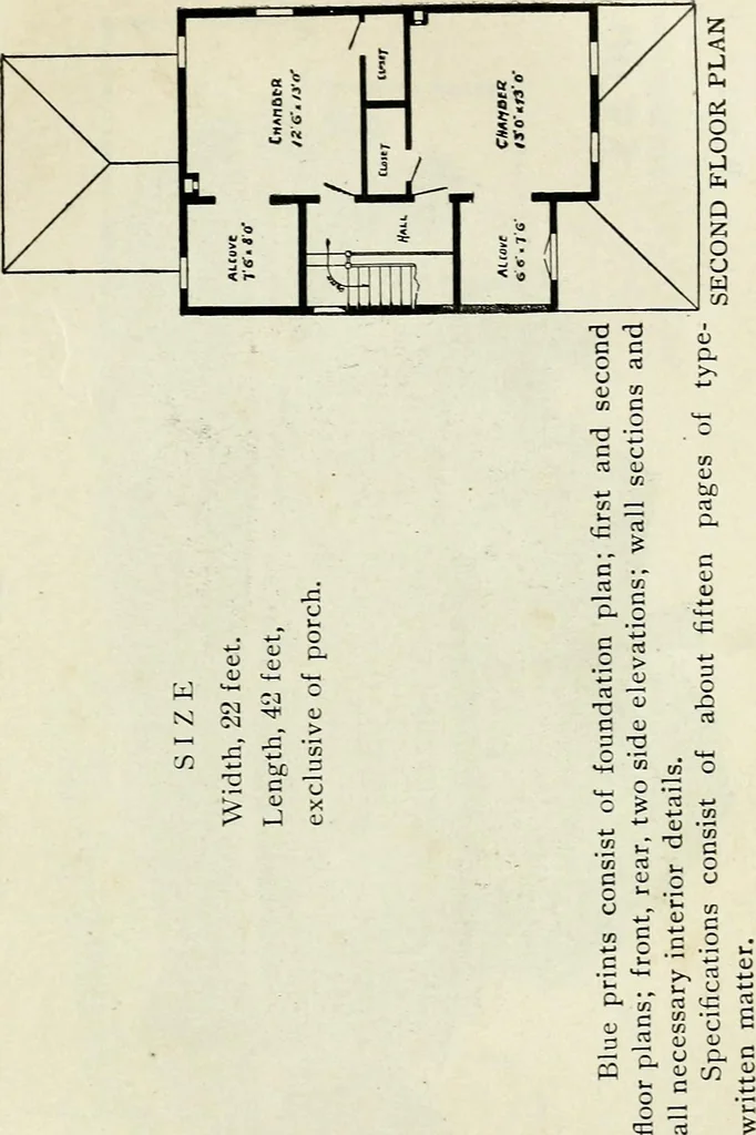 An illustration from A practical treatise on the steel square and its application to everyday use : being an exhaustive collection of steel square problems and solutions, "old and new", with many original and useful additions, forming a complete encyclopedia of steel square knowledge, together with a brief history of the square, and description of tables, keys and other aids and attachments, 1903, leaf 256