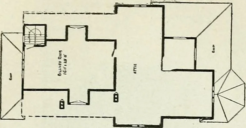 An illustration from A practical treatise on the steel square and its application to everyday use : being an exhaustive collection of steel square problems and solutions, "old and new", with many original and useful additions, forming a complete encyclopedia of steel square knowledge, together with a brief history of the square, and description of tables, keys and other aids and attachments, 1903, leaf 260