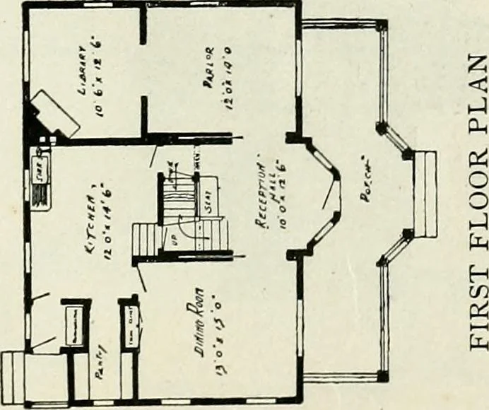 An illustration from A practical treatise on the steel square and its application to everyday use : being an exhaustive collection of steel square problems and solutions, "old and new", with many original and useful additions, forming a complete encyclopedia of steel square knowledge, together with a brief history of the square, and description of tables, keys and other aids and attachments, 1903, leaf 262