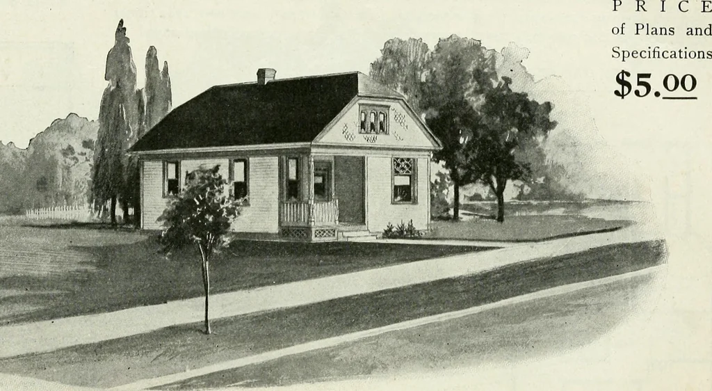 An illustration from A practical treatise on the steel square and its application to everyday use : being an exhaustive collection of steel square problems and solutions, "old and new", with many original and useful additions, forming a complete encyclopedia of steel square knowledge, together with a brief history of the square, and description of tables, keys and other aids and attachments, 1903, leaf 267