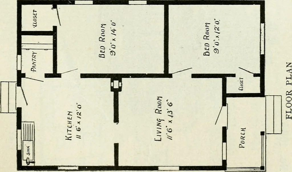 An illustration from A practical treatise on the steel square and its application to everyday use : being an exhaustive collection of steel square problems and solutions, "old and new", with many original and useful additions, forming a complete encyclopedia of steel square knowledge, together with a brief history of the square, and description of tables, keys and other aids and attachments, 1903, leaf 268