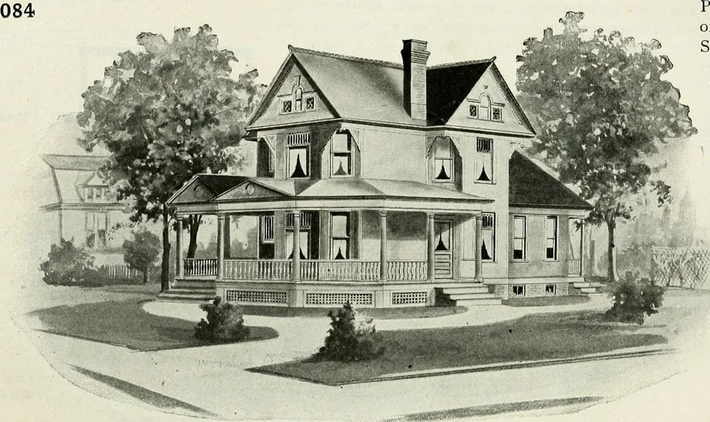 An illustration from A practical treatise on the steel square and its application to everyday use : being an exhaustive collection of steel square problems and solutions, "old and new", with many original and useful additions, forming a complete encyclopedia of steel square knowledge, together with a brief history of the square, and description of tables, keys and other aids and attachments, 1903, leaf 269
