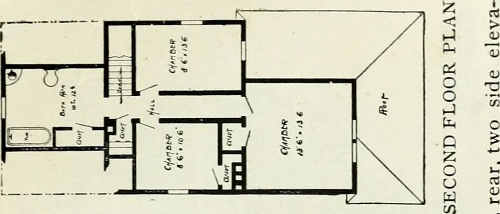 An illustration from A practical treatise on the steel square and its application to everyday use : being an exhaustive collection of steel square problems and solutions, "old and new", with many original and useful additions, forming a complete encyclopedia of steel square knowledge, together with a brief history of the square, and description of tables, keys and other aids and attachments, 1903, leaf 274