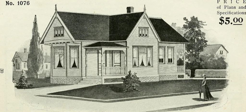 An illustration from A practical treatise on the steel square and its application to everyday use : being an exhaustive collection of steel square problems and solutions, "old and new", with many original and useful additions, forming a complete encyclopedia of steel square knowledge, together with a brief history of the square, and description of tables, keys and other aids and attachments, 1903, leaf 275