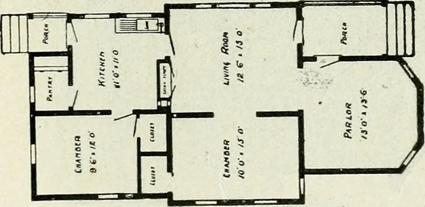An illustration from A practical treatise on the steel square and its application to everyday use : being an exhaustive collection of steel square problems and solutions, "old and new", with many original and useful additions, forming a complete encyclopedia of steel square knowledge, together with a brief history of the square, and description of tables, keys and other aids and attachments, 1903, leaf 276