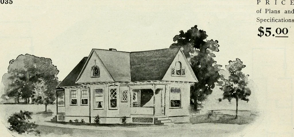 An illustration from A practical treatise on the steel square and its application to everyday use : being an exhaustive collection of steel square problems and solutions, "old and new", with many original and useful additions, forming a complete encyclopedia of steel square knowledge, together with a brief history of the square, and description of tables, keys and other aids and attachments, 1903, leaf 283