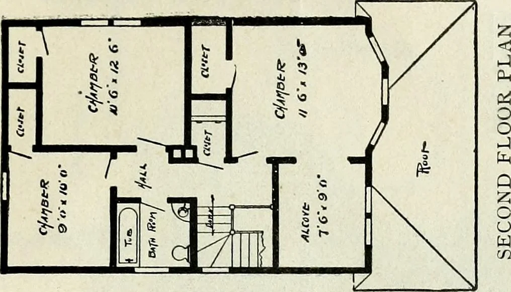 An illustration from A practical treatise on the steel square and its application to everyday use : being an exhaustive collection of steel square problems and solutions, "old and new", with many original and useful additions, forming a complete encyclopedia of steel square knowledge, together with a brief history of the square, and description of tables, keys and other aids and attachments, 1903, leaf 288