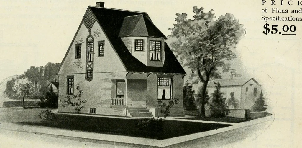 An illustration from A practical treatise on the steel square and its application to everyday use : being an exhaustive collection of steel square problems and solutions, "old and new", with many original and useful additions, forming a complete encyclopedia of steel square knowledge, together with a brief history of the square, and description of tables, keys and other aids and attachments, 1903, leaf 289
