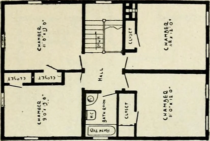 An illustration from A practical treatise on the steel square and its application to everyday use : being an exhaustive collection of steel square problems and solutions, "old and new", with many original and useful additions, forming a complete encyclopedia of steel square knowledge, together with a brief history of the square, and description of tables, keys and other aids and attachments, 1903, leaf 296