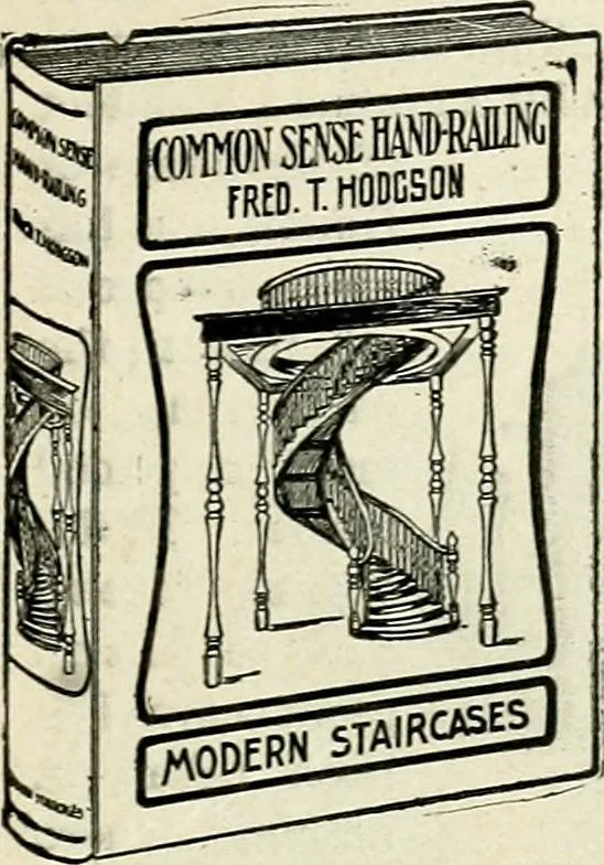 An illustration from A practical treatise on the steel square and its application to everyday use : being an exhaustive collection of steel square problems and solutions, "old and new", with many original and useful additions, forming a complete encyclopedia of steel square knowledge, together with a brief history of the square, and description of tables, keys and other aids and attachments, 1903, leaf 302