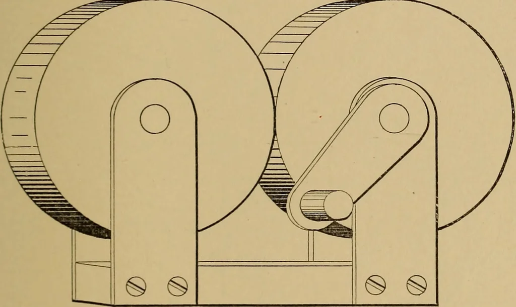 An illustration from Practical treatise on gearing, 1892, leaf 20