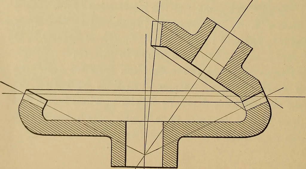 An illustration from Practical treatise on gearing, 1892, leaf 57