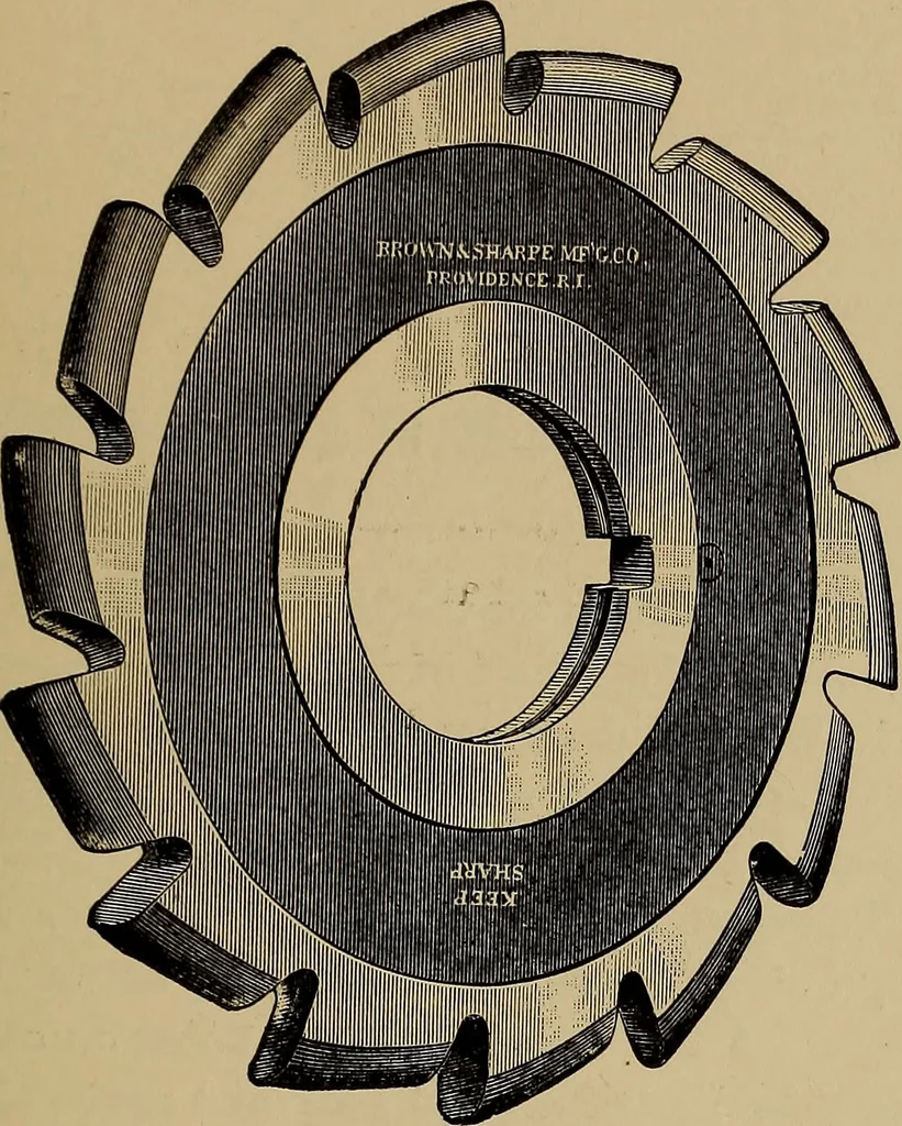 An illustration from Practical treatise on gearing, 1892, leaf 58