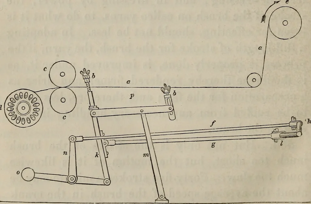 An illustration from A practical treatise on weaving by hand and power looms : intended as a text book for manufacturers by hand and power looms, and power loom engineers ..., 1846, leaf 251