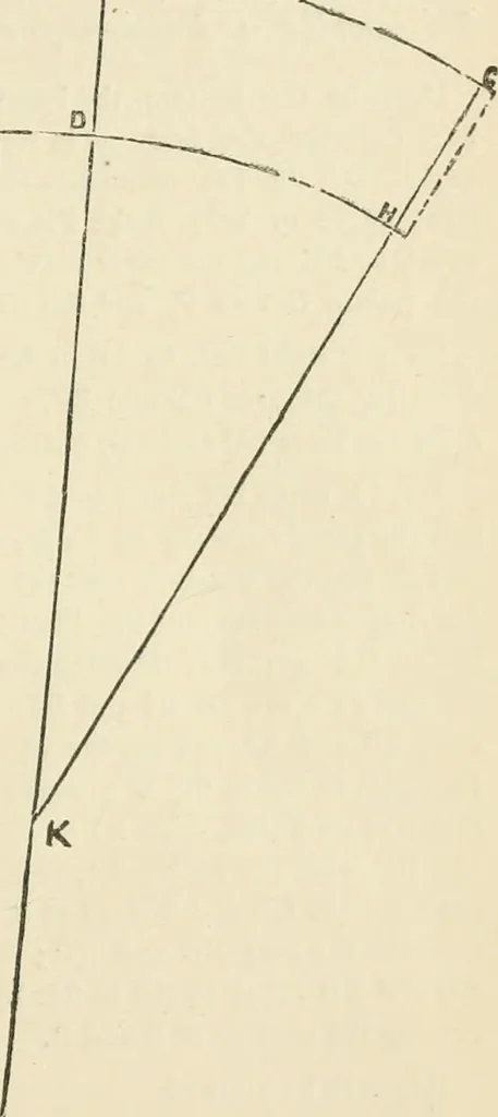 An illustration from A practical workshop companion for tin, sheet iron and copper plate workers : containing rules for describing various kinds of patterns used by tin, sheet iron and copper plate workers : practical geometry, mensuration of surfaces and solids, tables of the weights of metals, lead pipe, etc., tables of areas and circumferences of circles : japans, varnishes, lackers, cements, compositions, etc., etc., etc., 1876, leaf 24