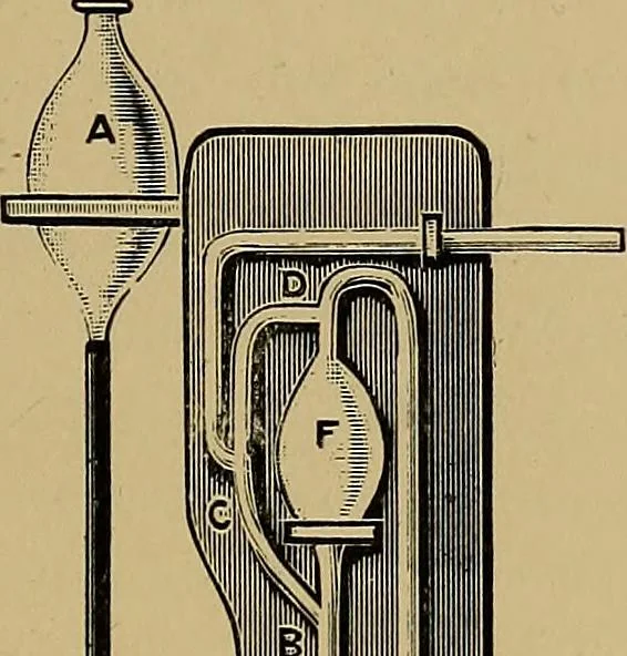 An illustration from Practical X ray work, 1901, leaf 144