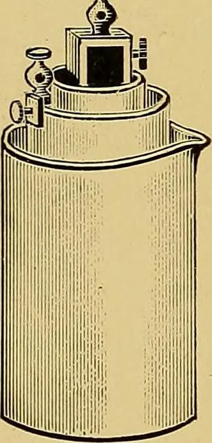 An illustration from Practical X ray work, 1901, leaf 75