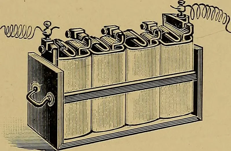 An illustration from Practical X ray work, 1901, leaf 76