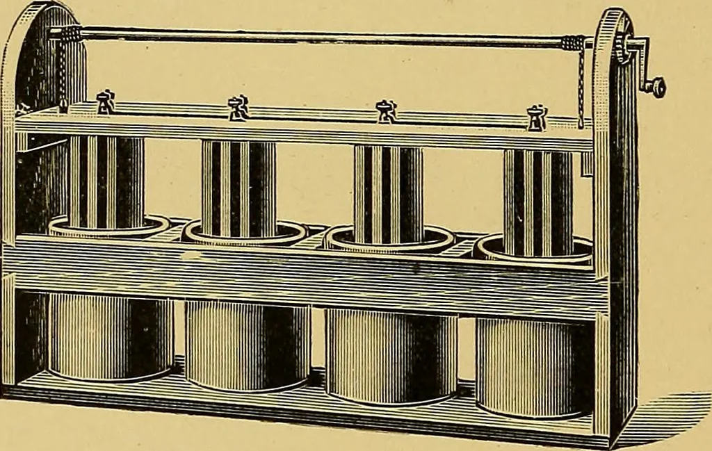 An illustration from Practical X ray work, 1901, leaf 77