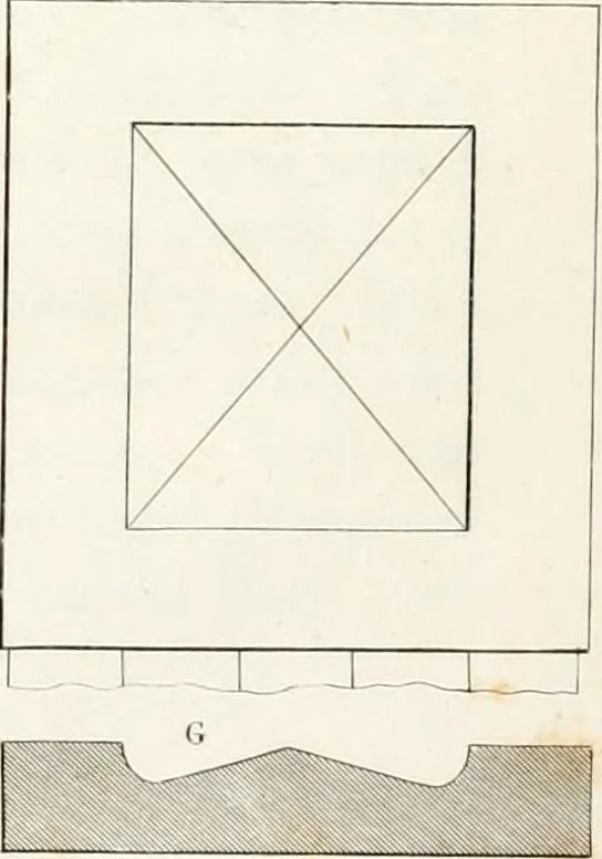 An illustration from Practice of architecture : containing the five orders of architecture and an additional column and entablature, with all their elements and details explained and illustrated, for the use of carpenters and practical men., 1835, leaf 198