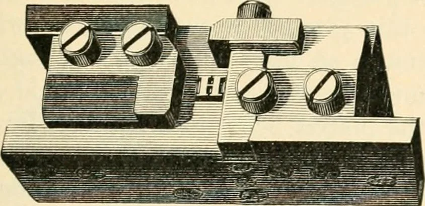 An illustration from The practice of typography; a treatise on the processes of type-making, the point system, the names, sizes, styles and prices of plain printing types, 1899, leaf 24
