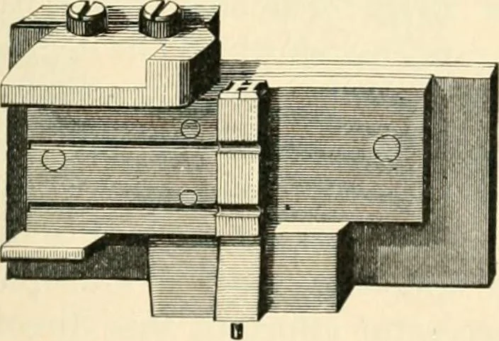 An illustration from The practice of typography; a treatise on the processes of type-making, the point system, the names, sizes, styles and prices of plain printing types, 1899, leaf 24